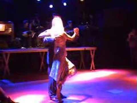  Mariano Diaz Campos  and  Cosima Diaz Campos  are  dancing  to  the  tango  "  El Andariego  "