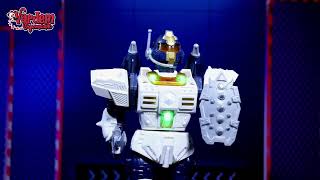 Vardem Işıklı ve Müzikli Roket Atan Pilli Savaşçı Robot