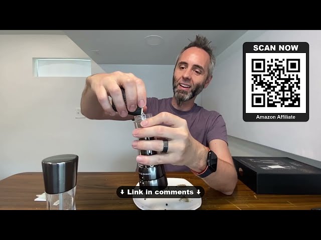 The Best Manual Salt and Pepper Grinder - product in use
