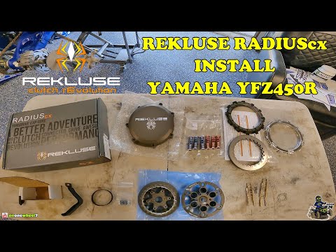 REKLUSE RADIUS CX INSTALL - YAMAHA YFZ450R