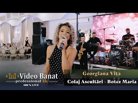 Georgiana Vita & Formatia Timisul - Colaj Ascultari si Brauri | Botez Maria