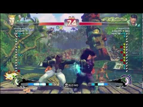 strong machine 1 (Guile) vs eriken0206 (Dudley)