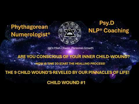 CHILD WOUND #1 - The Pinnacles & Stages of Evolution DECODED - NUMEROLOGY REVEALED