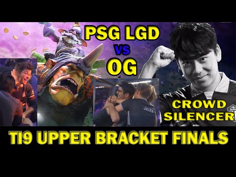 OG VS PSG LGD | CROWD SILENCER | KING OF COMEBACKS  | TI9 MAIN EVENT