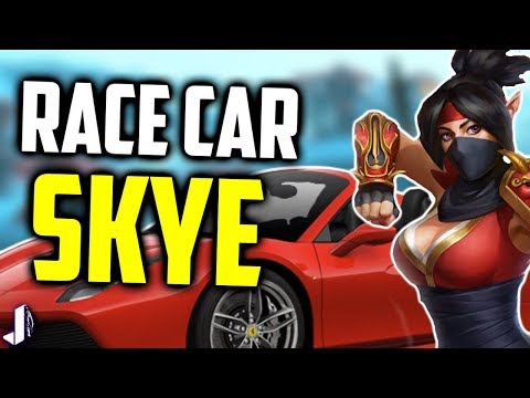 SKYE RACE CAR LOADOUT - FUNNY DECK & KUNOICHI SKIN GAMEPLAY