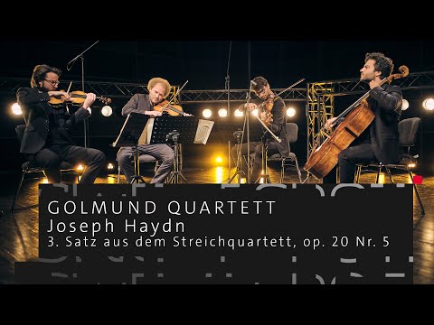 Goldmund Quartett mit dem 3. Satz aus dem Streichquartett, op. 20 Nr. 5 von Haydn  | SWEET SPOT.