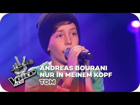 Andreas Bourani - Nur in meinem Kopf (Tom) | Blind Auditions | The Voice Kids 2016 | SAT.1