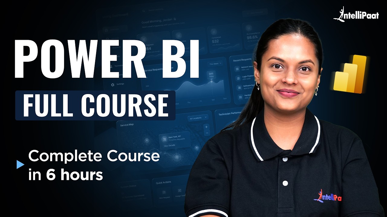 Power BI Full Course Free | Complete Power BI Course 2026 | Intellipaat