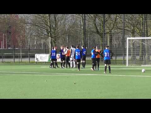 11 feb 2018 PVC 1 - SCH'44 1 com 3-2 2e keer geel en dus rood voor spits SCH