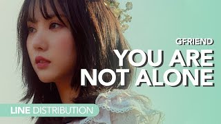 여자친구 GFriend - You are not alone | Line distribution