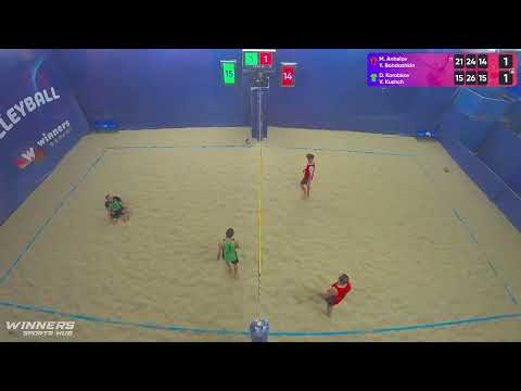 16:20 M. Anhelov / Y. Bohdashkin - D. Korobkov / V. Kushch 03.02.2023 | Winners Beach Volleyball