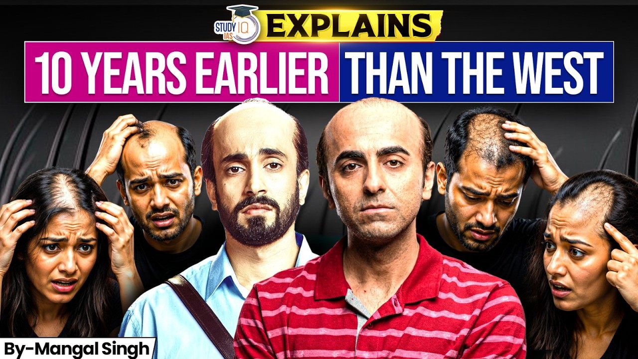 Why Indian Men Go Bald a Decade Before the West?