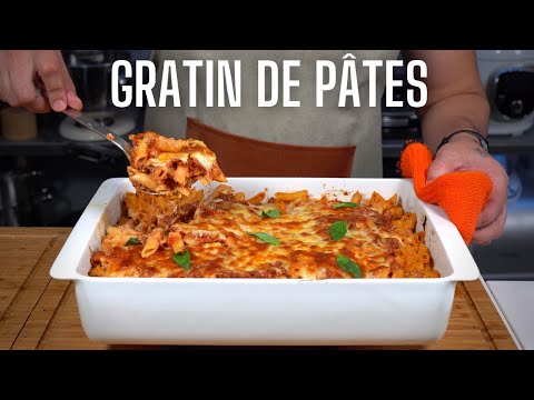 LE GRATIN DE PÂTES ULTIME À LA VIANDE HACHÉE & 3 FROMAGES -- FOOD IS LOVE