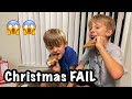 Kids Destroy Gingerbread House Costco Gingerbread Kit