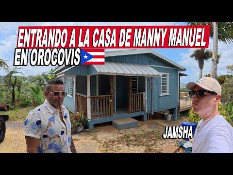 Entrando A La Casa De Manny Manuel Con Jamsha - Tour De La Construcción En Orocovis Puerto Rico