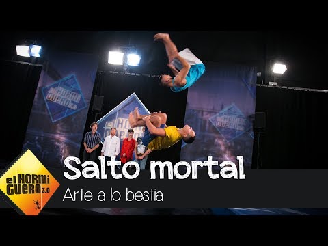 El increíble salto mortal sobre mortal de Marron - El Hormiguero 3.0