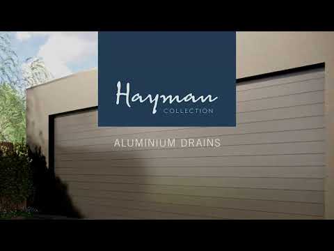 Hayman Aluminium Linear Drains Outlet Install