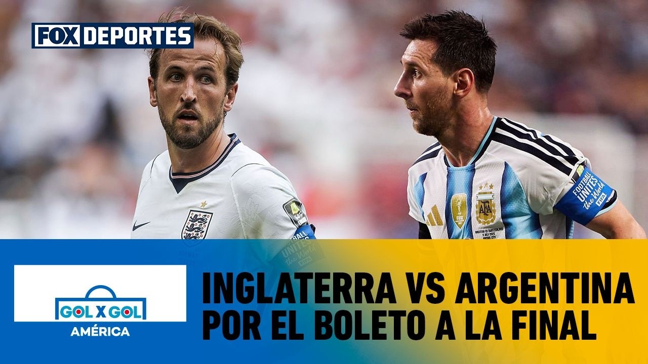 ⚽️ INGLATERRA VS ARGENTINA | Partido por el boleto a la final | GolXGol