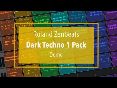 Roland Zenbeats 2.0 - Demo: Dark Techno 1
