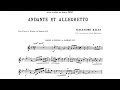 TRUMPET SOLO Andante Et Allegretto Guillaume Balay