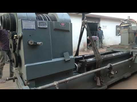 Plano bed type heavy duty lathe machine, 105 mm
