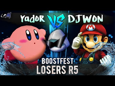 Boostfest - Losers R5 ft. TSC | DJWon (Mario) VS YadoR (Kirby)