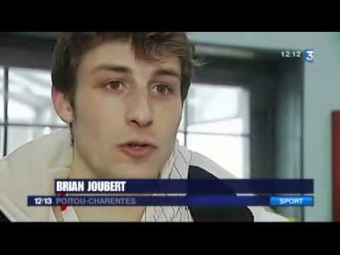 Brian JOUBERT : trainings before SP in Zagreb-2013 - 24.01.2013 - 12/13 Midi Pile Poitou-Charentes
