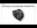 Introducing the Canon RF-S3.9mm F3.5 STM DUAL FISHEYE Lens with Rudy Winston