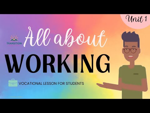 All About Working - Vocational Lesson 1 - Job Skills for Students