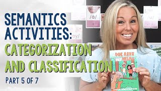 Language Structures Understanding Semantics Part 5: Categorization and Classification