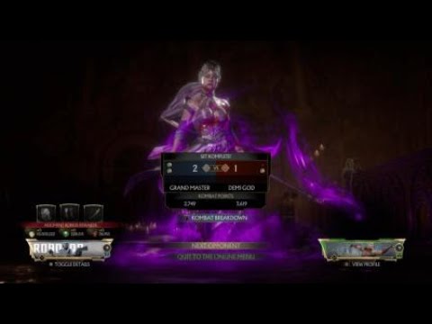 "CLOSE Match against Abyss" MK 11 Ranked Match