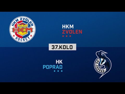 37.kolo HKM Zvolen - HK Poprad HIGHLIGHTS