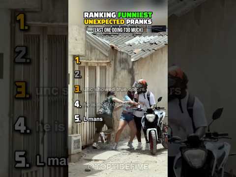 Ranking Top 5 Funniest Unexpected Pranks