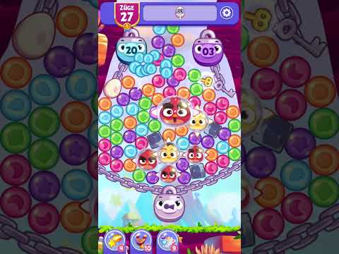 Angry Birds Dream Blast Level 67 no booster [Gameplay] optimized for smartphones [Rovio]