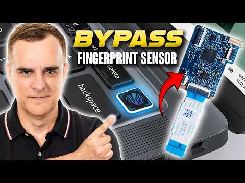 Fingerprint BYPASS with just a pencil (real world hack)
