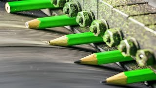 Como é feito o lápis de cor e o lápis preto Faber-Castell ✏️.