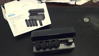 BOYA by V4U Wireless Lavalier Microphone