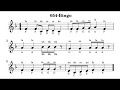 054-Bingo music sheet
