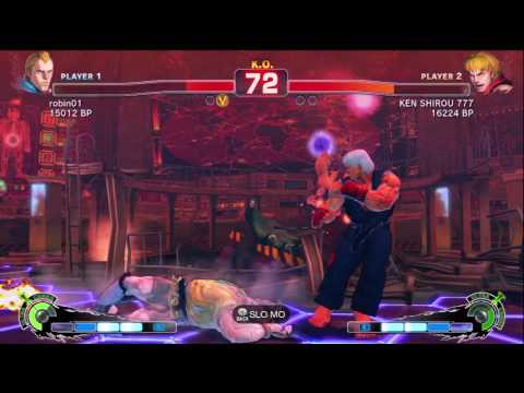Ichi★ [Ken] vs Robin01 [Abel] SSF4 Japanese Online Ranked Matches - TRUE HIGH-DEF