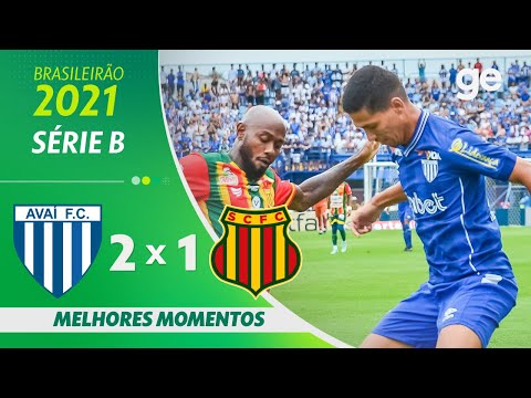 Gols e lances de Avaí x Sampaio Corrêa