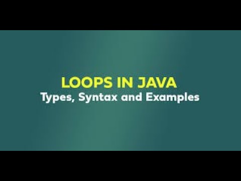 Java Tutorials For Beginners Loops In Java Chapter10 Core Java Whynotjava