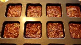 BROWNIES! PILLSBURY FUDGE BROWNIES! JUST ADD WALNUTS! NEW BROWNIE BAR PAN! PERFECT BROWNIE SHAPE!