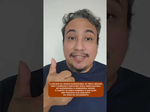Depoimento em vídeo de um cliente sobre os resultados conquistados.