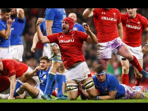 Cory Hill crashes over from short after early second half pressure! | NatWest 6 Nations