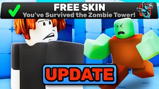 NEW ZOMBIE TOWER... (Roblox Rivals News)