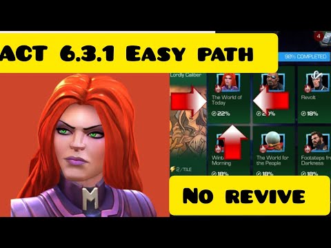 MCOC ACT 6.3.1 EASY PATH BOSS MEDUSA #marvel #ytvideo #gaming 