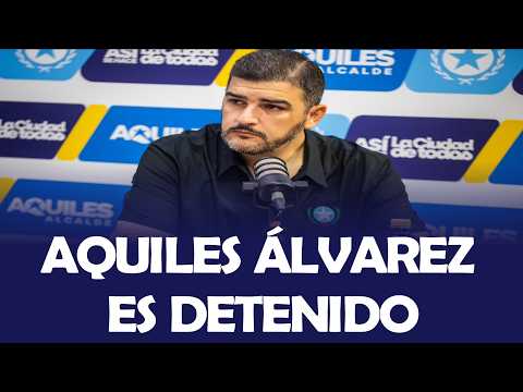 EL ALCALDE DE GUAYAQUIL AQUILES ÁLVAREZ FUE DETENIDO