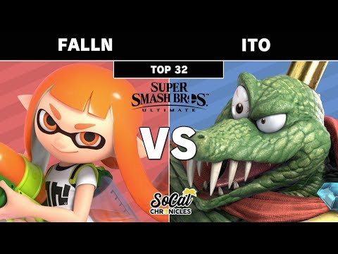 Smash Ultimate Tournament - falln (Inkling) Vs. Ito (King K Rool) Top 32 Losers Side