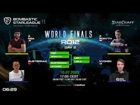 [BSL15] RO12 Bracket Day 2: Bonyth, NbA, Nyoken & BusTerran - three of them will be eliminated today