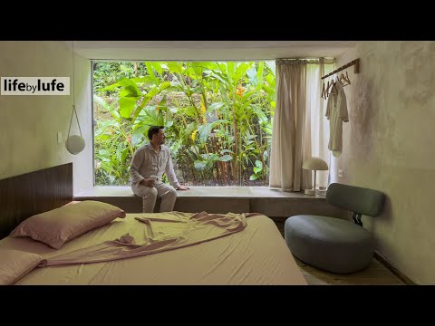 This house looks like paradise among the trees: perfect for relaxing, resting and sleeping well.